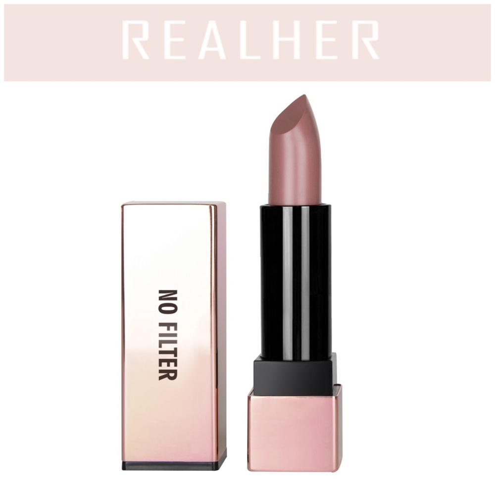 REALHER MOISTURIZING LIPSTICK IN NO FILTER